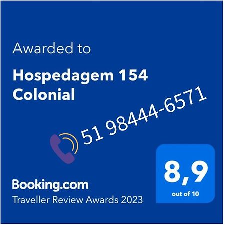 Hospedagem 154 Colonial Gramado Esterno foto